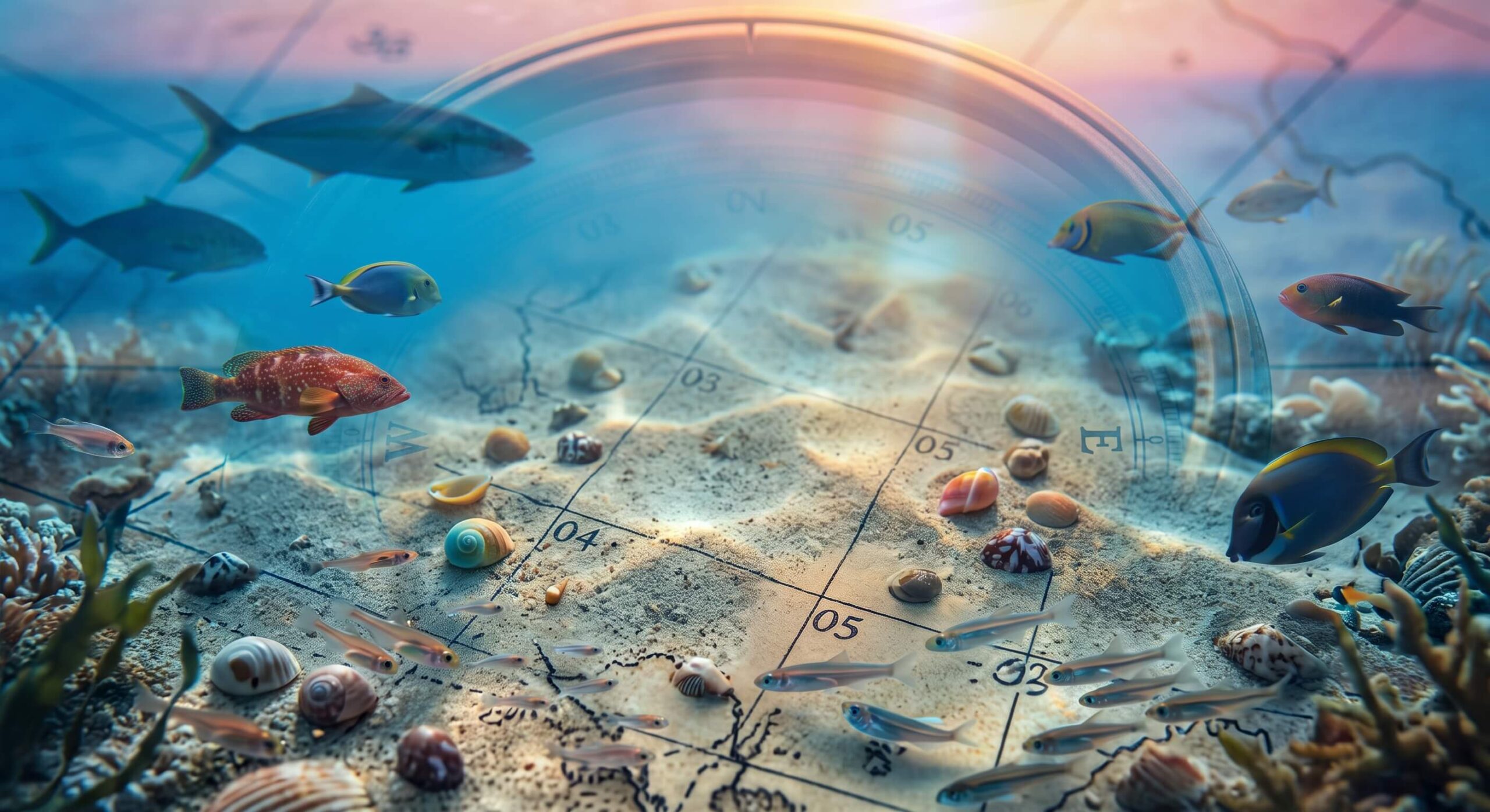 under the ocean